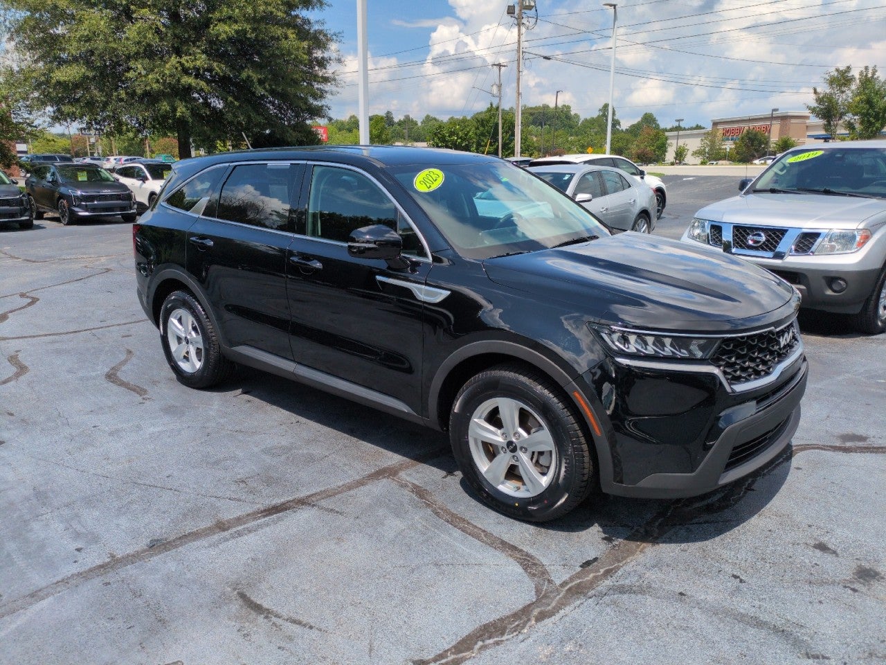 Ebony Black 2023 Kia Sorento SUV / Crossover Front-Wheel Drive Automatic
