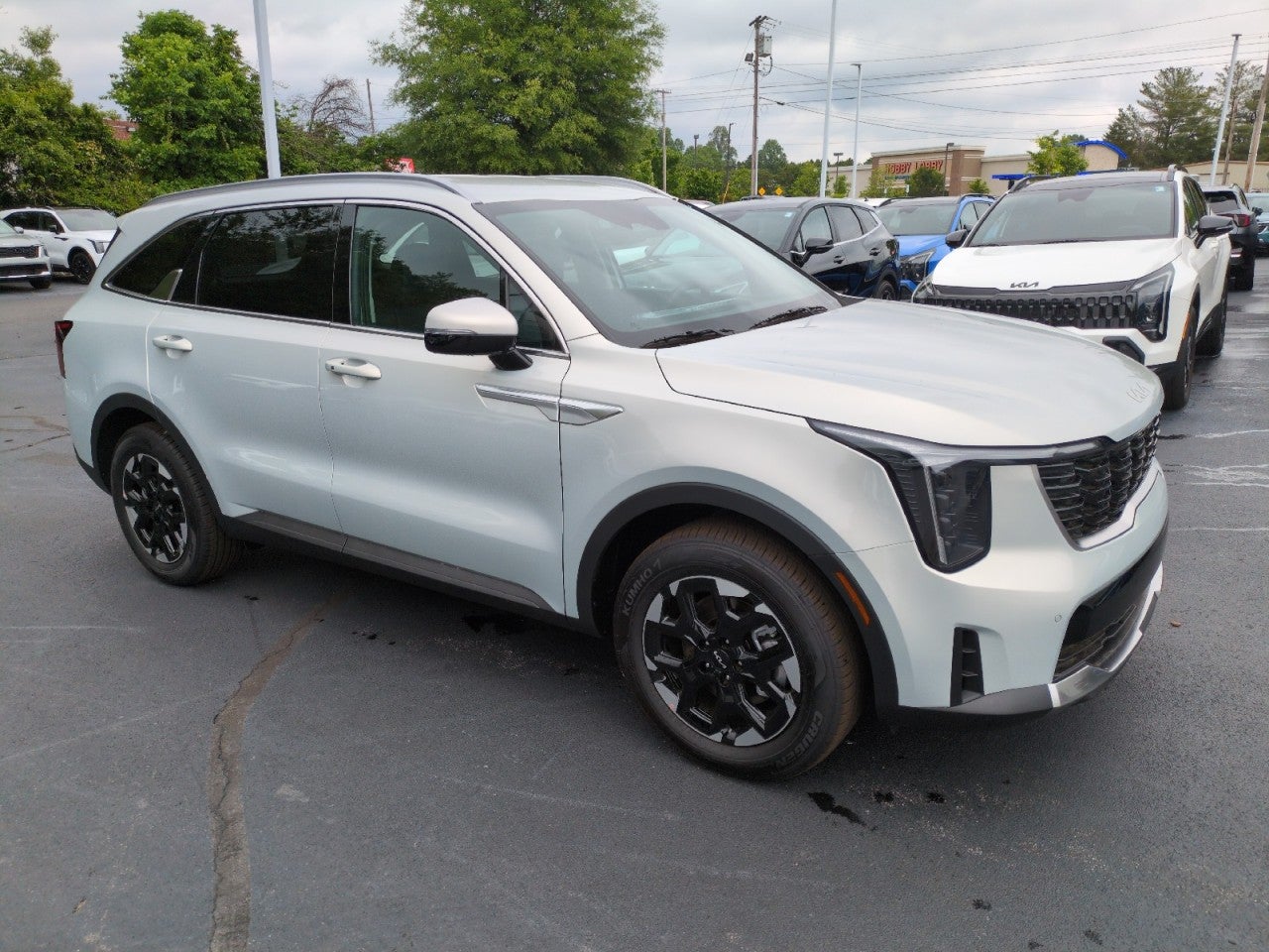 White (Ivory Silver) 2026 Kia Sorento SUV / Crossover Front-Wheel Drive Automatic