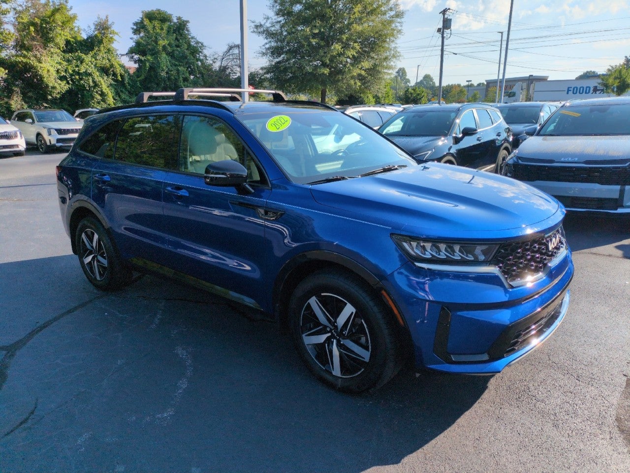 Sapphire Blue 2022 Kia Sorento SUV / Crossover Front-Wheel Drive Automatic