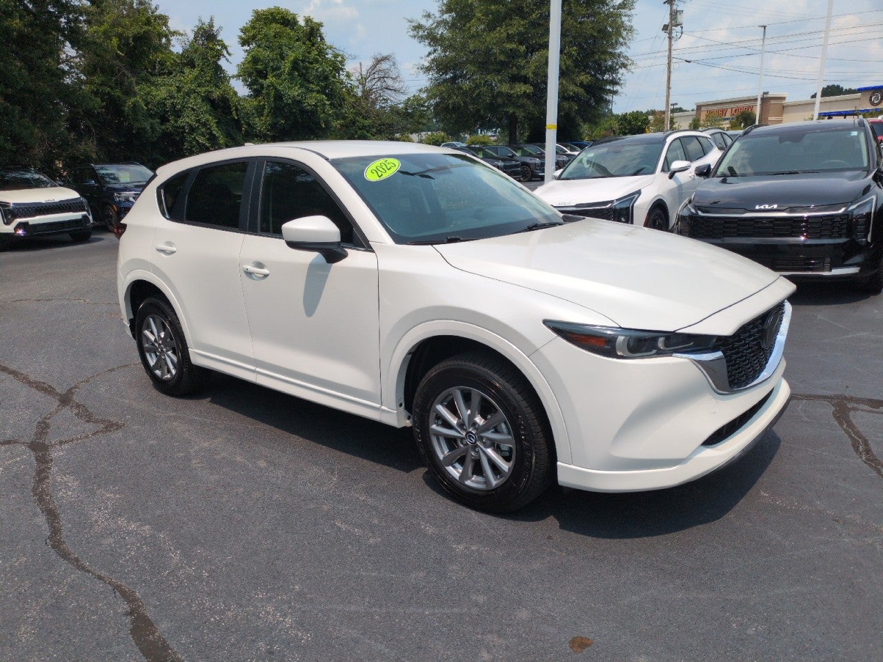 Rhodium White Metall 2025 Mazda CX-5 SUV / Crossover All-Wheel Drive Automatic