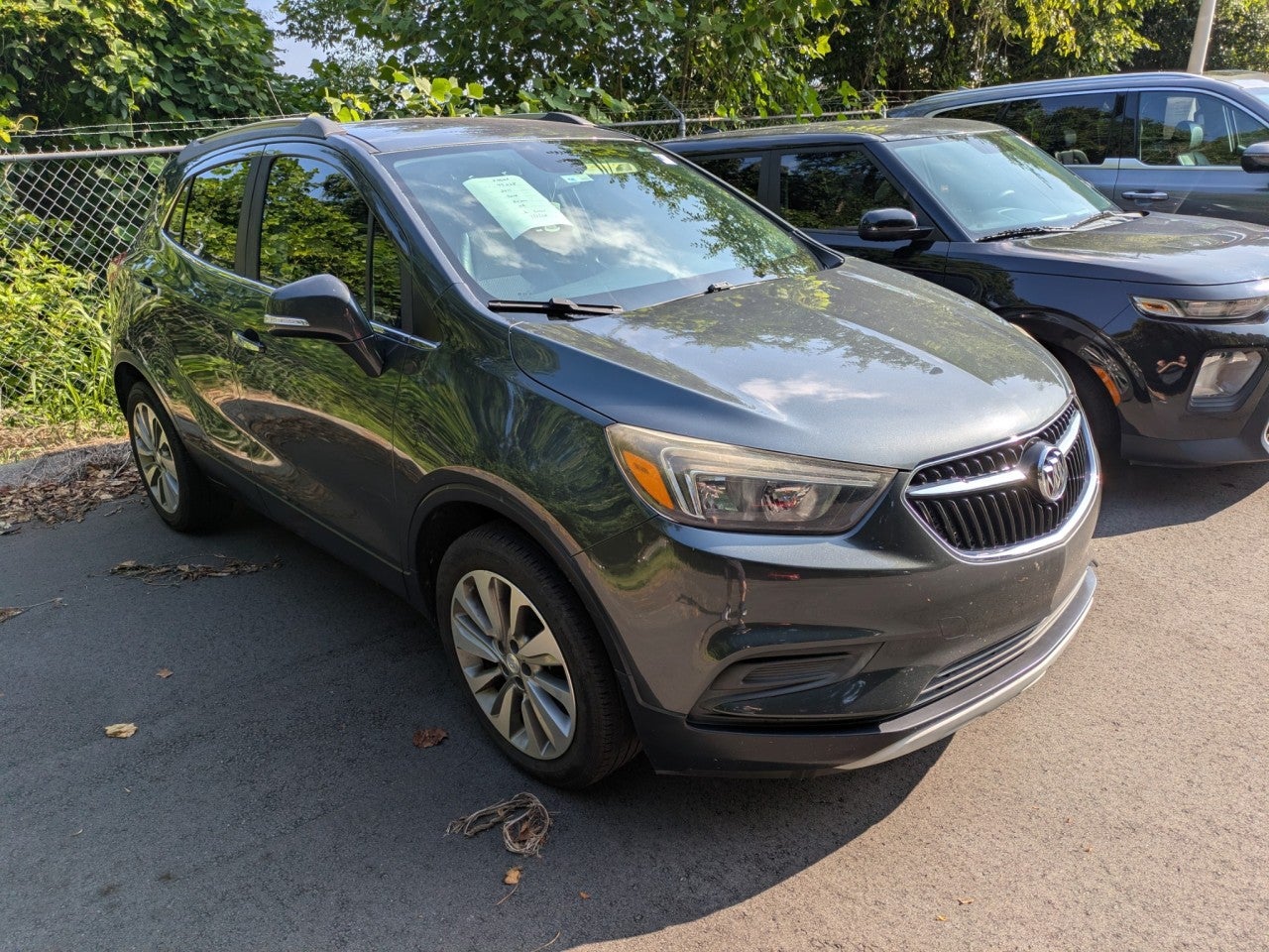 Black Cherry Metallic 2017 Buick Encore SUV / Crossover Front-Wheel Drive Automatic