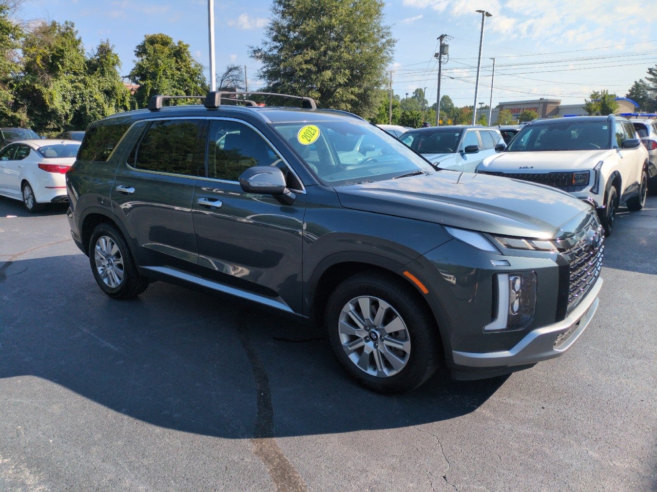 Gray (Steel Graphite) 2023 Hyundai Palisade SUV / Crossover Front-Wheel Drive Automatic