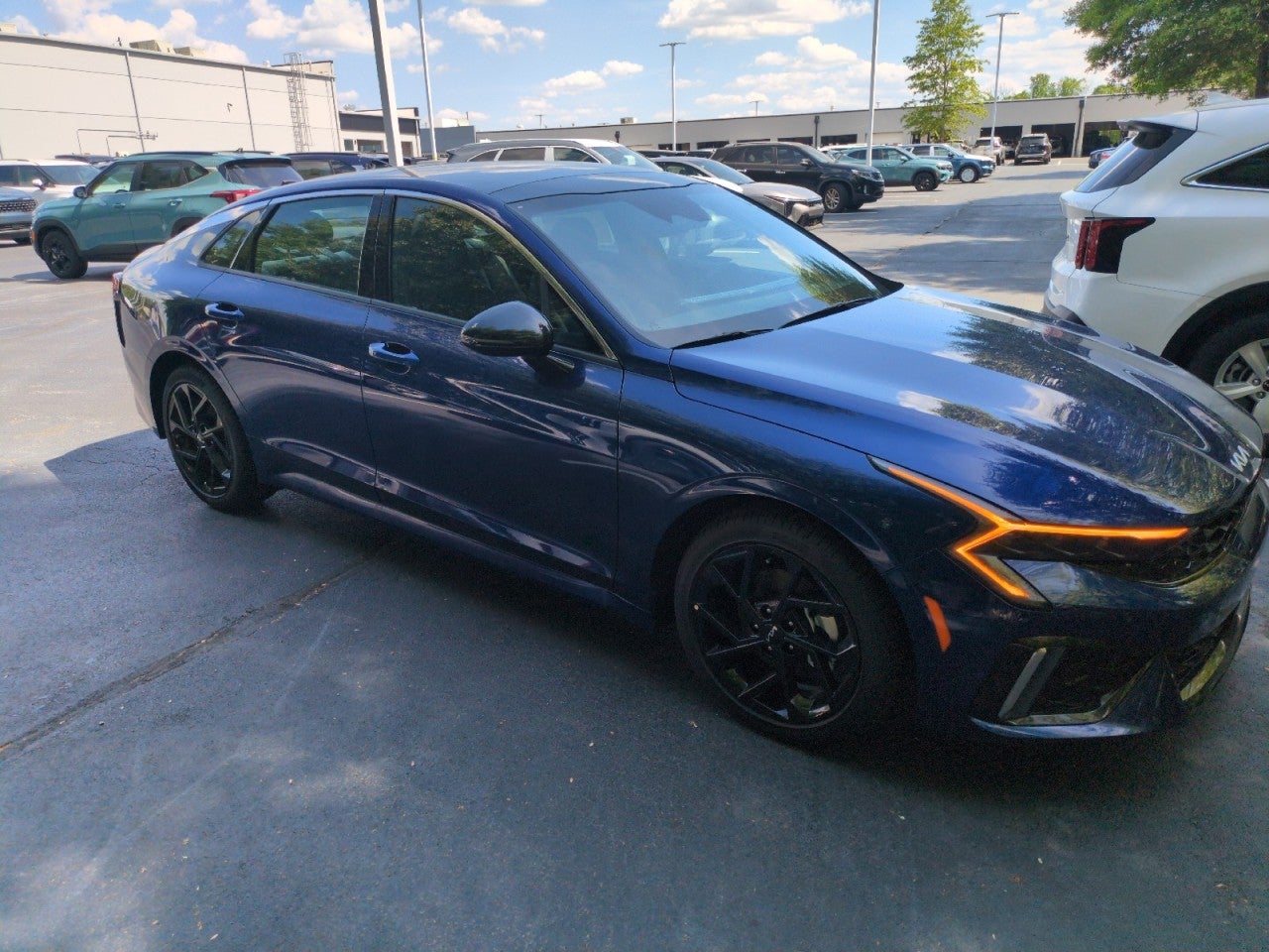 Yacht Blue 2026 Kia K5 Sedan Front-Wheel Drive Automatic