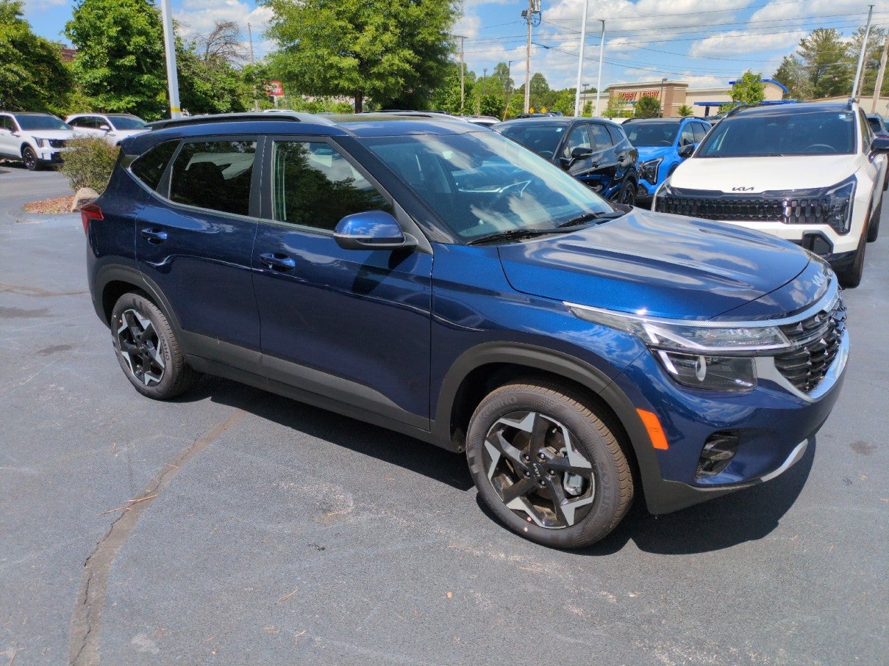 Dark Ocean Blue 2026 Kia Seltos SUV / Crossover All-Wheel Drive Automatic