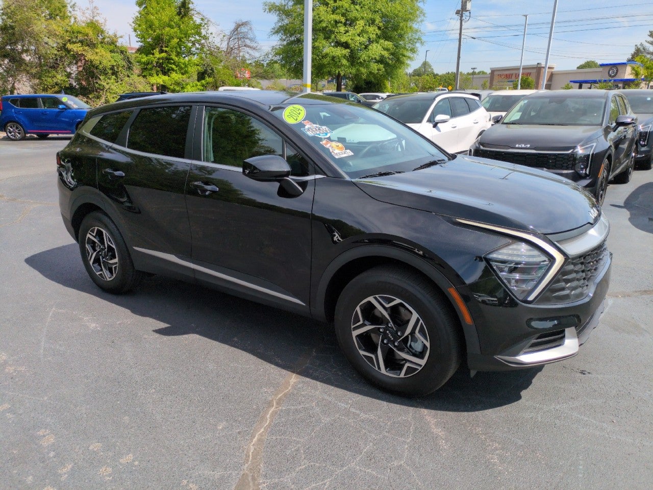 Black 2024 Kia Sportage SUV / Crossover All-Wheel Drive Automatic