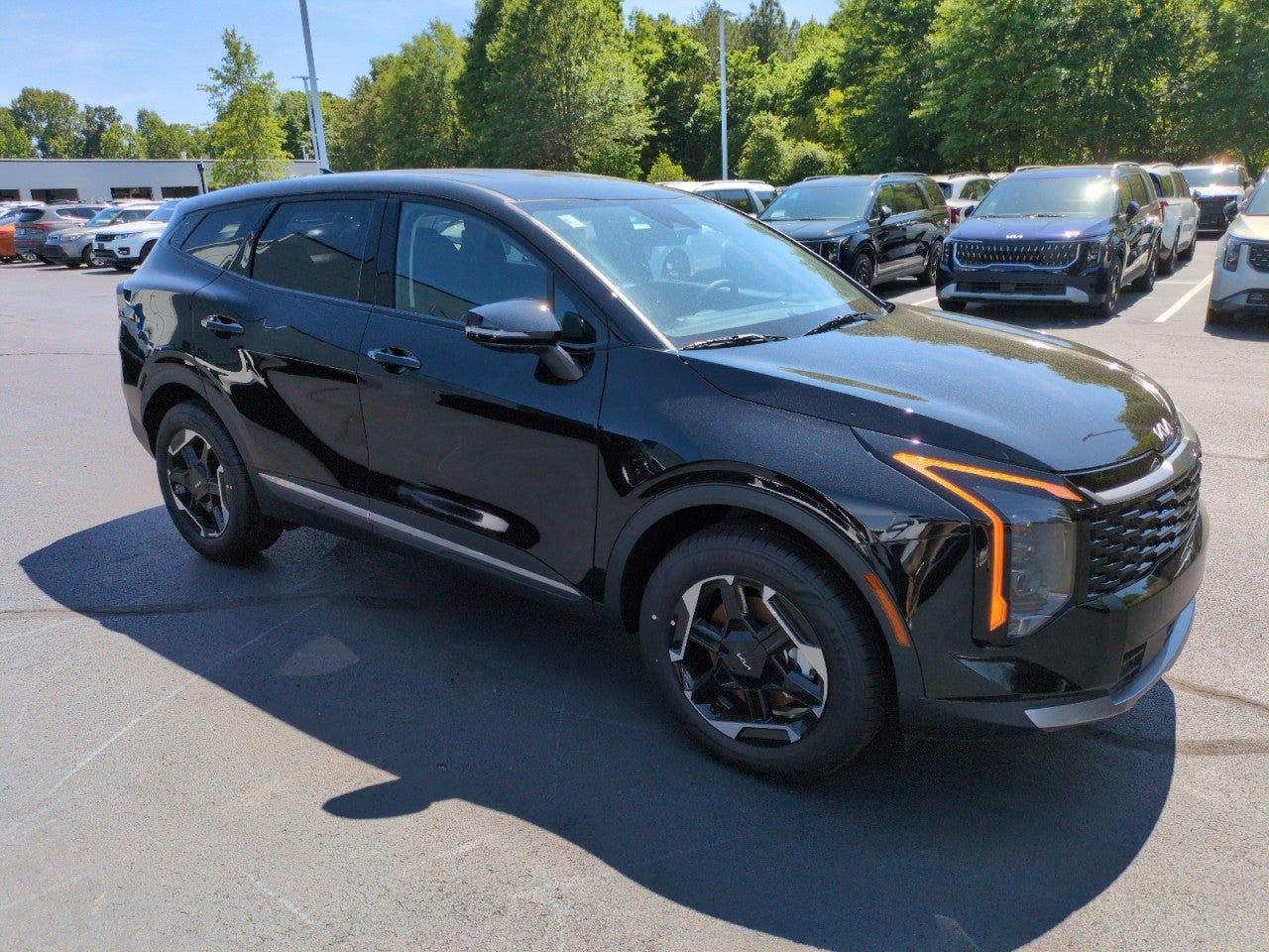 Fusion Black 2026 Kia Sportage Hybrid SUV / Crossover All-Wheel Drive Automatic
