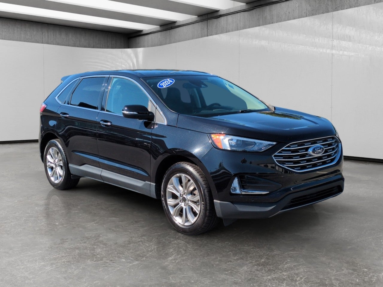 Black 2024 Ford Edge SUV / Crossover All-Wheel Drive Automatic