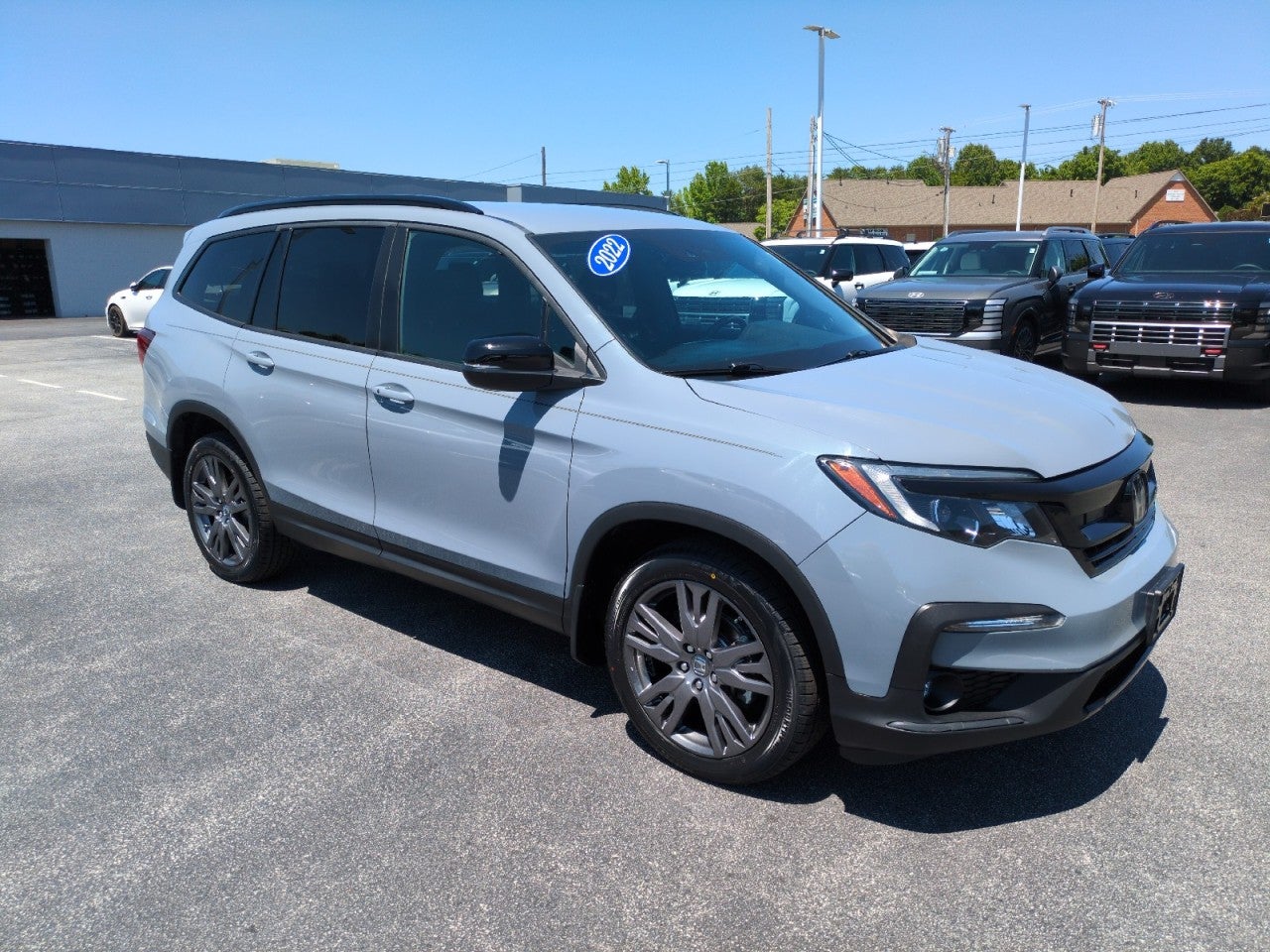 Gray 2022 Honda Pilot SUV / Crossover All-Wheel Drive Automatic