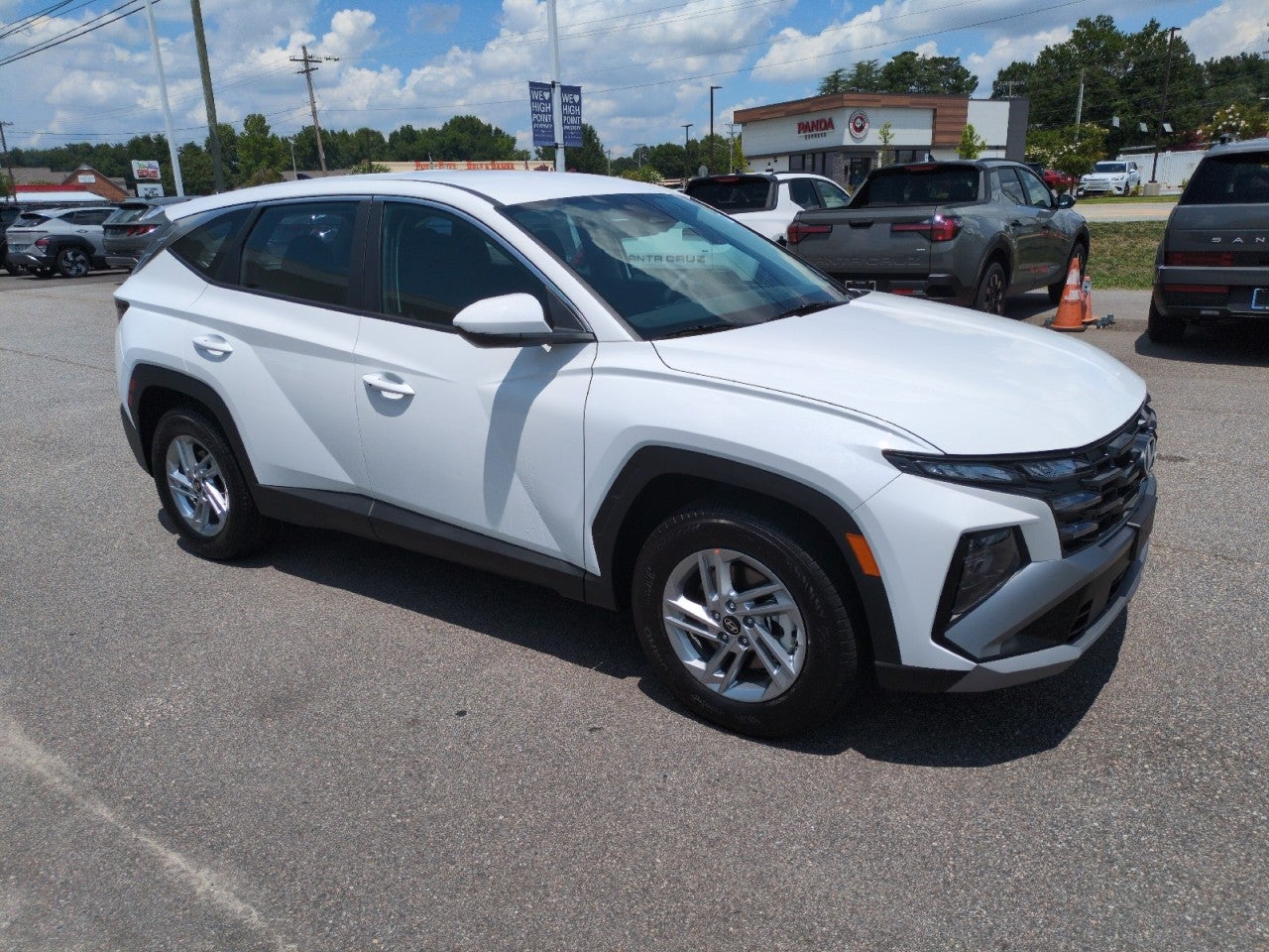 White 2026 Hyundai Tucson SUV / Crossover Front-Wheel Drive Automatic