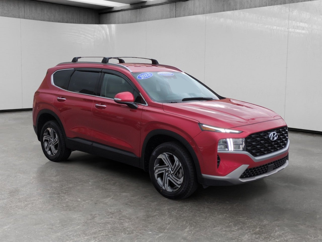 Red 2023 Hyundai Santa Fe SUV / Crossover All-Wheel Drive 
