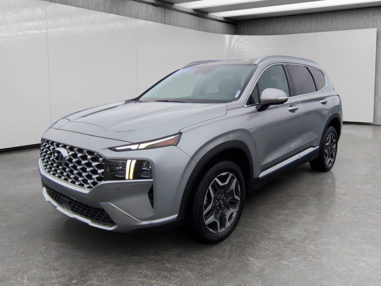 Shimmering Silver 2022 Hyundai Santa Fe SUV / Crossover All-Wheel Drive Automatic