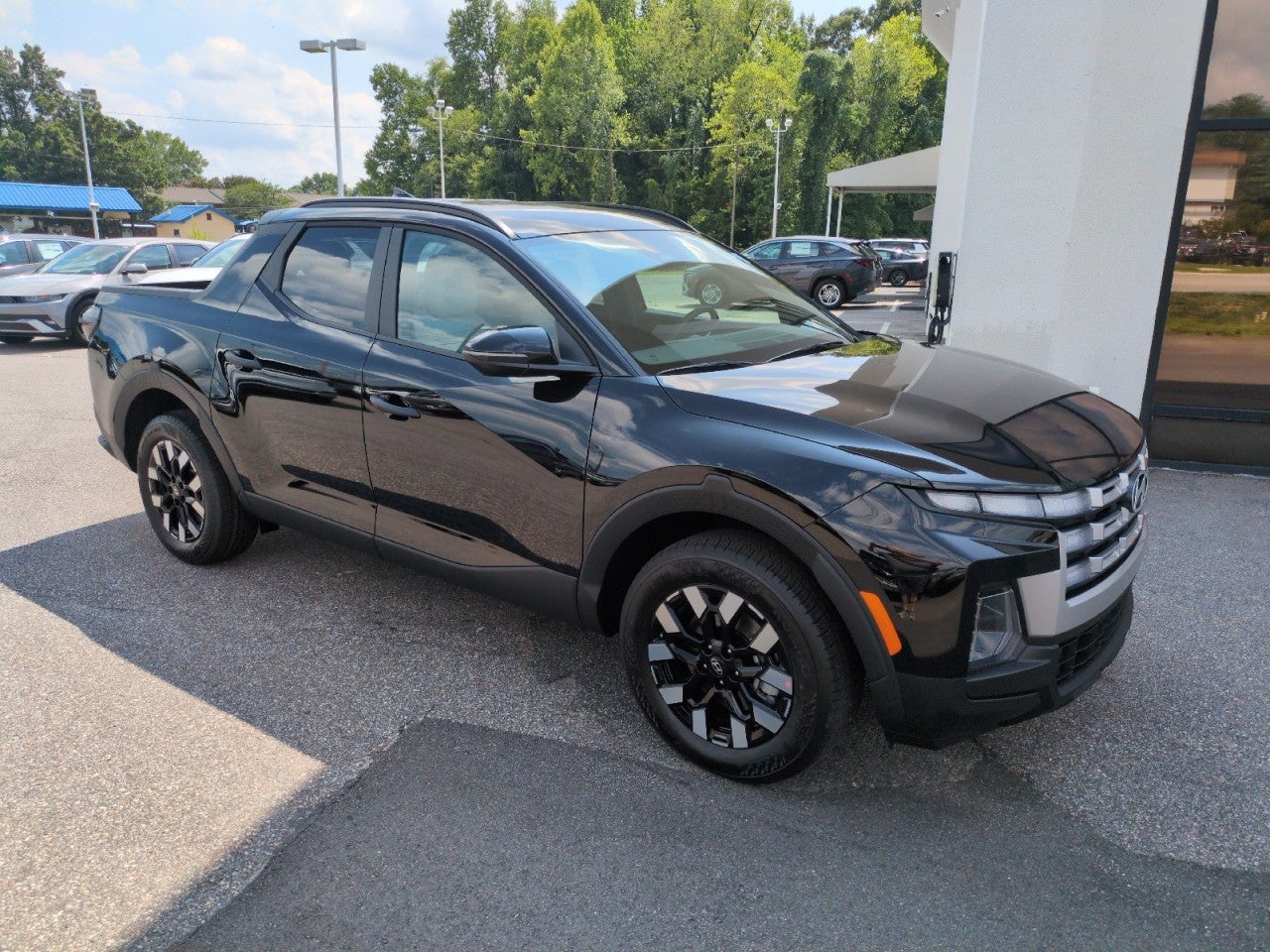 Black 2026 Hyundai Santa Cruz Pickup Truck All-Wheel Drive Automatic
