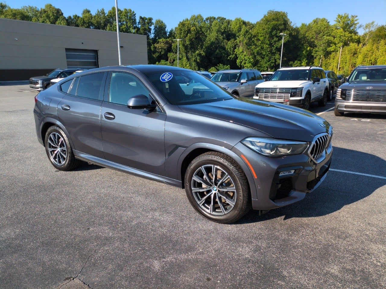 Arctic Gray Metallic 2021 BMW X6 SUV / Crossover All-Wheel Drive Automatic