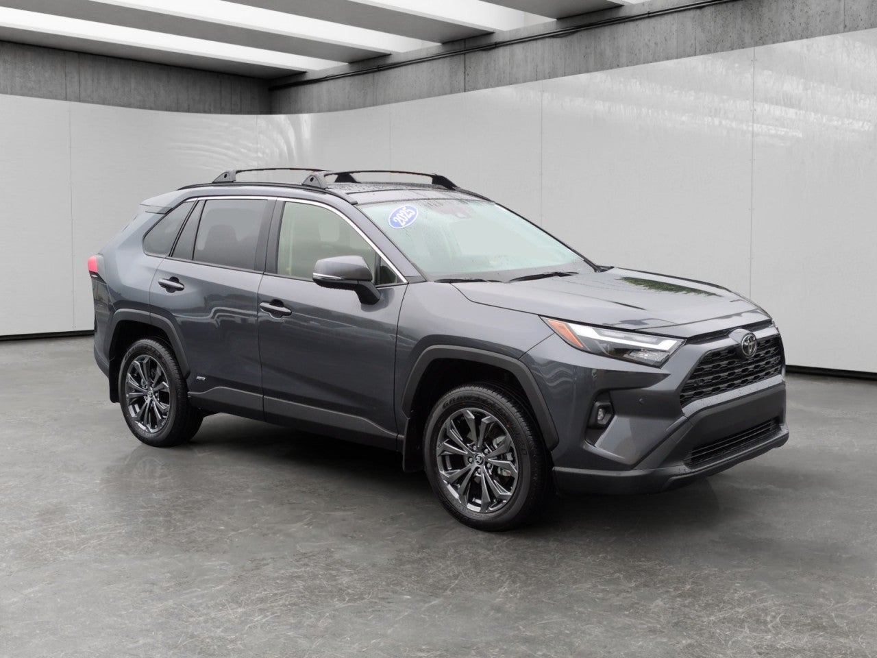 Magnetic Gray Metallic 2025 Toyota RAV4 Hybrid SUV / Crossover All-Wheel Drive Automatic