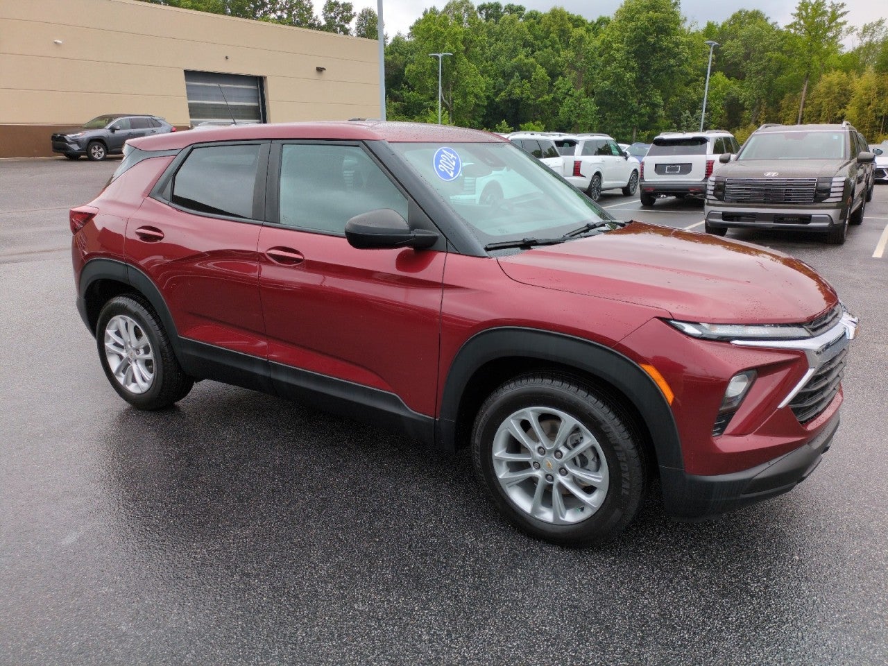 Red (Crimson Metallic) 2024 Chevrolet Trailblazer LS FWD SUV / Crossover Front-Wheel Drive Automatic