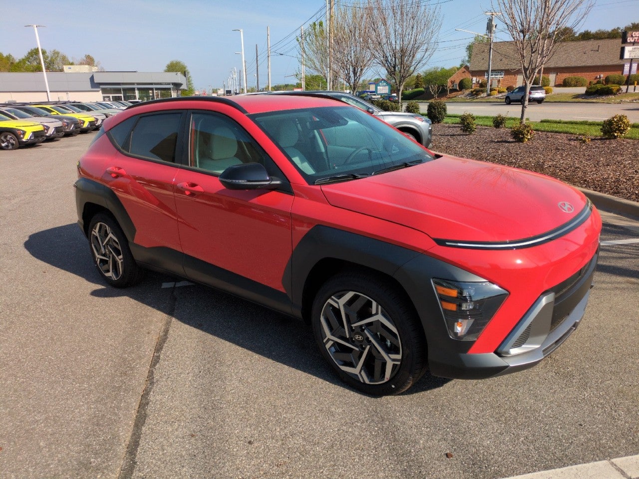 Orange 2026 Hyundai Kona SEL Premium FWD SUV / Crossover Front-Wheel Drive Automatic