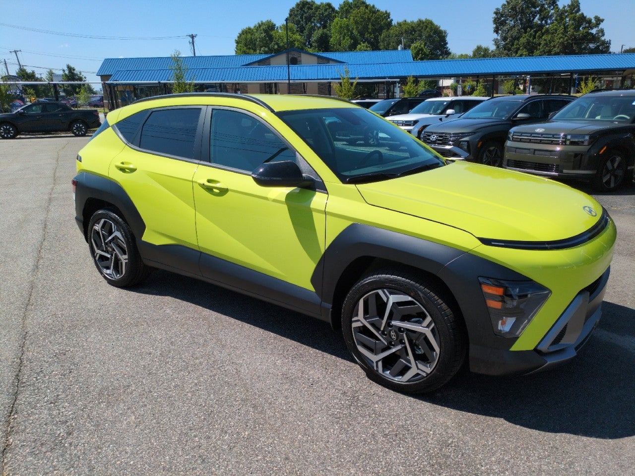 Yellow 2026 Hyundai Kona SEL Premium FWD SUV / Crossover Front-Wheel Drive Automatic