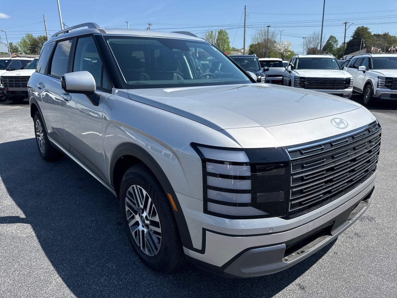 Typhoon Silver Metallic 2026 Hyundai Palisade SUV / Crossover Front-Wheel Drive Automatic