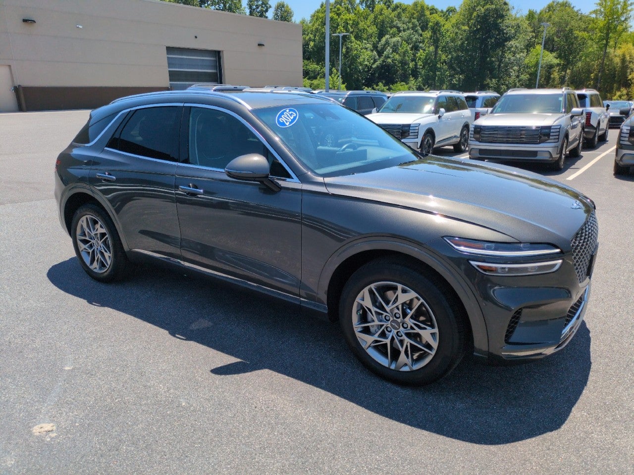 Gray Med 2025 Genesis GV70 2.5T Standard AWD SUV / Crossover All-Wheel Drive Automatic