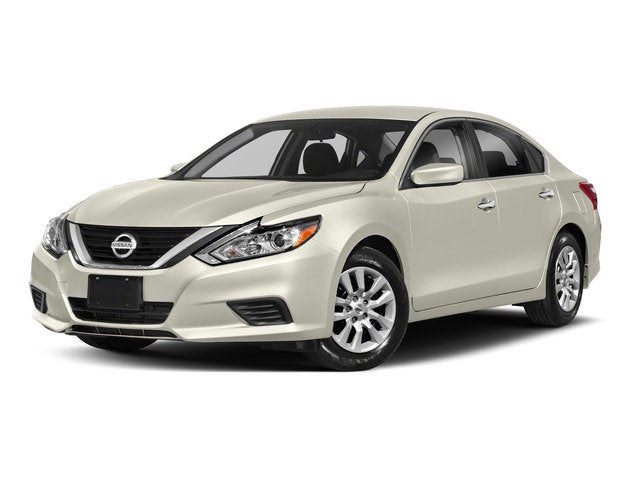 Glacier White 2018 Nissan Altima Sedan Front-Wheel Drive Continuously Variable Transmission