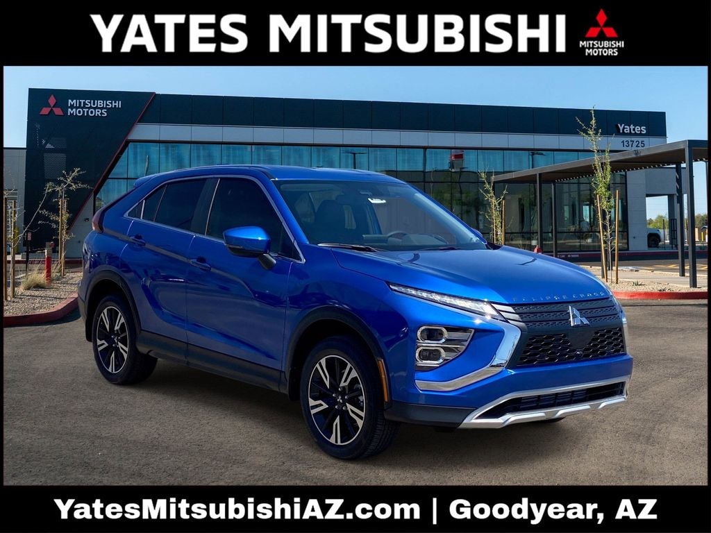Lightning Blue Metallic 2026 Mitsubishi Eclipse Cross SUV / Crossover All-Wheel Drive Continuously Variable Transmission