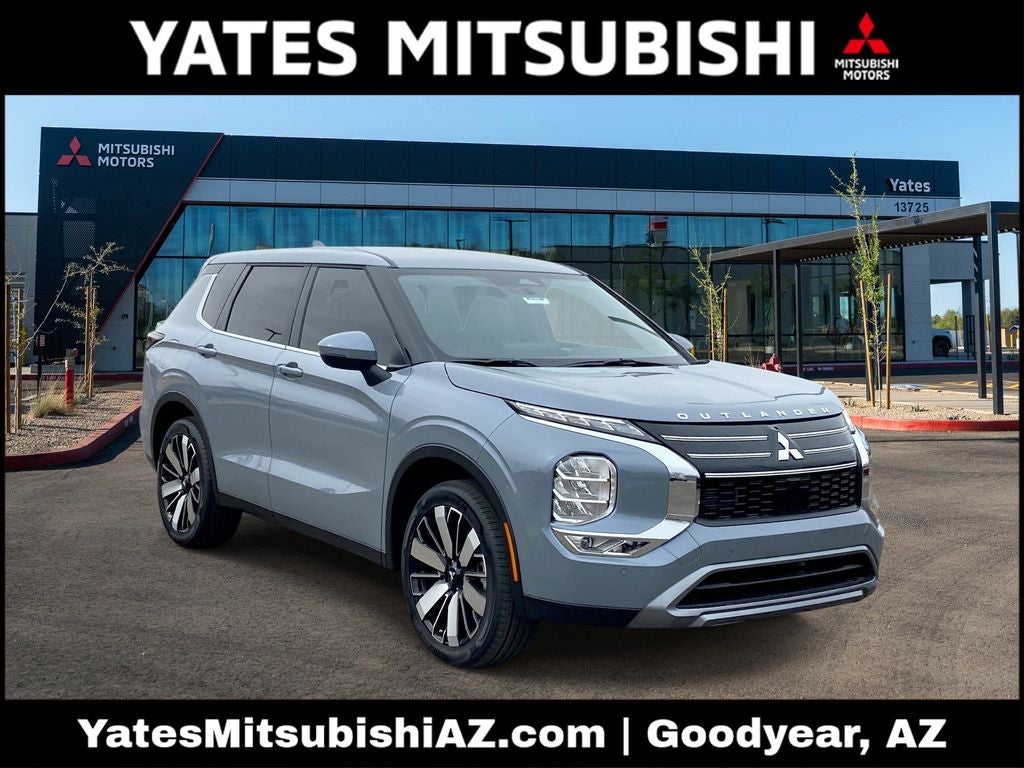 Gray Metallic 2026 Mitsubishi Outlander SUV / Crossover Front-Wheel Drive Continuously Variable Transmission