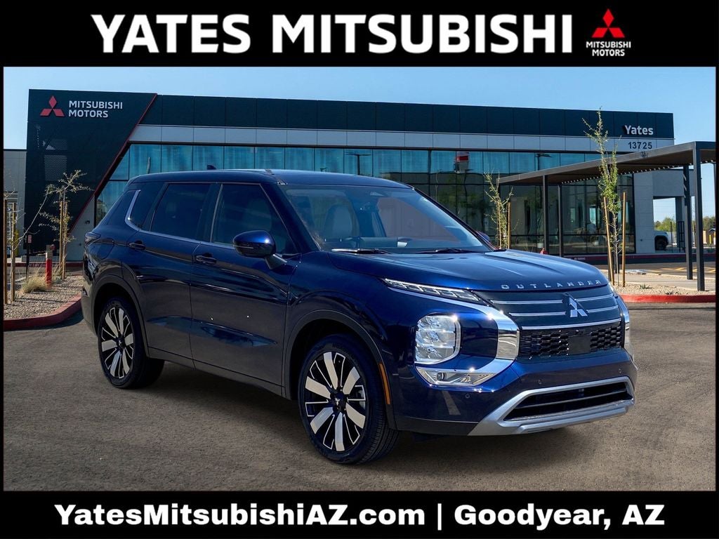Cosmic Blue Metallic 2026 Mitsubishi Outlander SUV / Crossover Front-Wheel Drive Continuously Variable Transmission