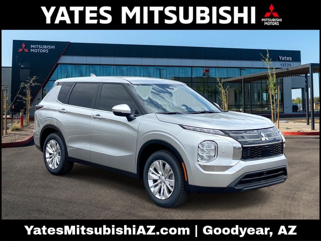 Alloy Silver Metallic 2026 Mitsubishi Outlander SUV / Crossover Front-Wheel Drive Continuously Variable Transmission