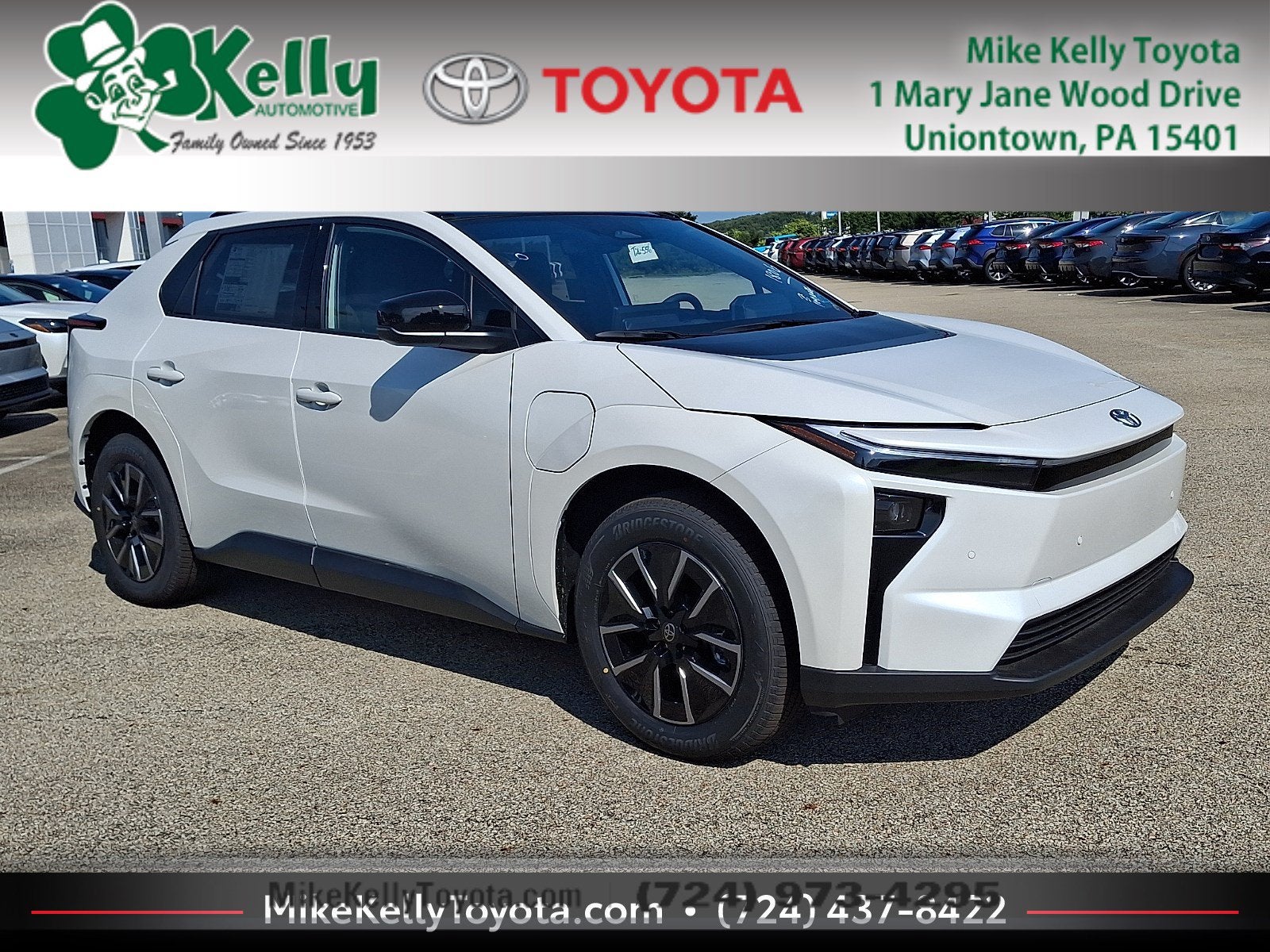 Wind Chill Pearl [Extra_Cost_Color] 2026 Toyota bZ SUV / Crossover All-Wheel Drive 1-Speed Automatic