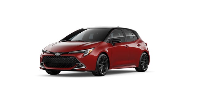Finish Line Red With Midnight Black Metallic Roof 2026 Toyota Corolla Hatchback XSE FWD Hatchback Front-Wheel Drive Continuously Variable Transmission