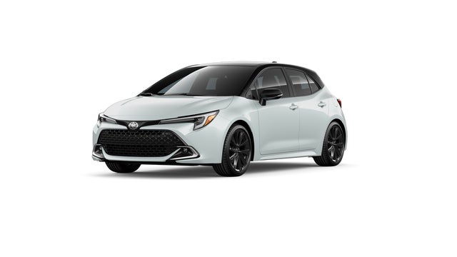 Wind Chill Pearl With Midnight Black Metallic Roof 2026 Toyota Corolla Hatchback Hatchback Front-Wheel Drive Continuously Variable Transmission