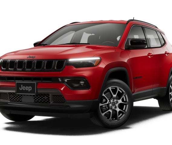 Red Hot Pearl-Coat Paint 2027 Jeep Compass SUV / Crossover Four-Wheel Drive 8-Speed Automatic