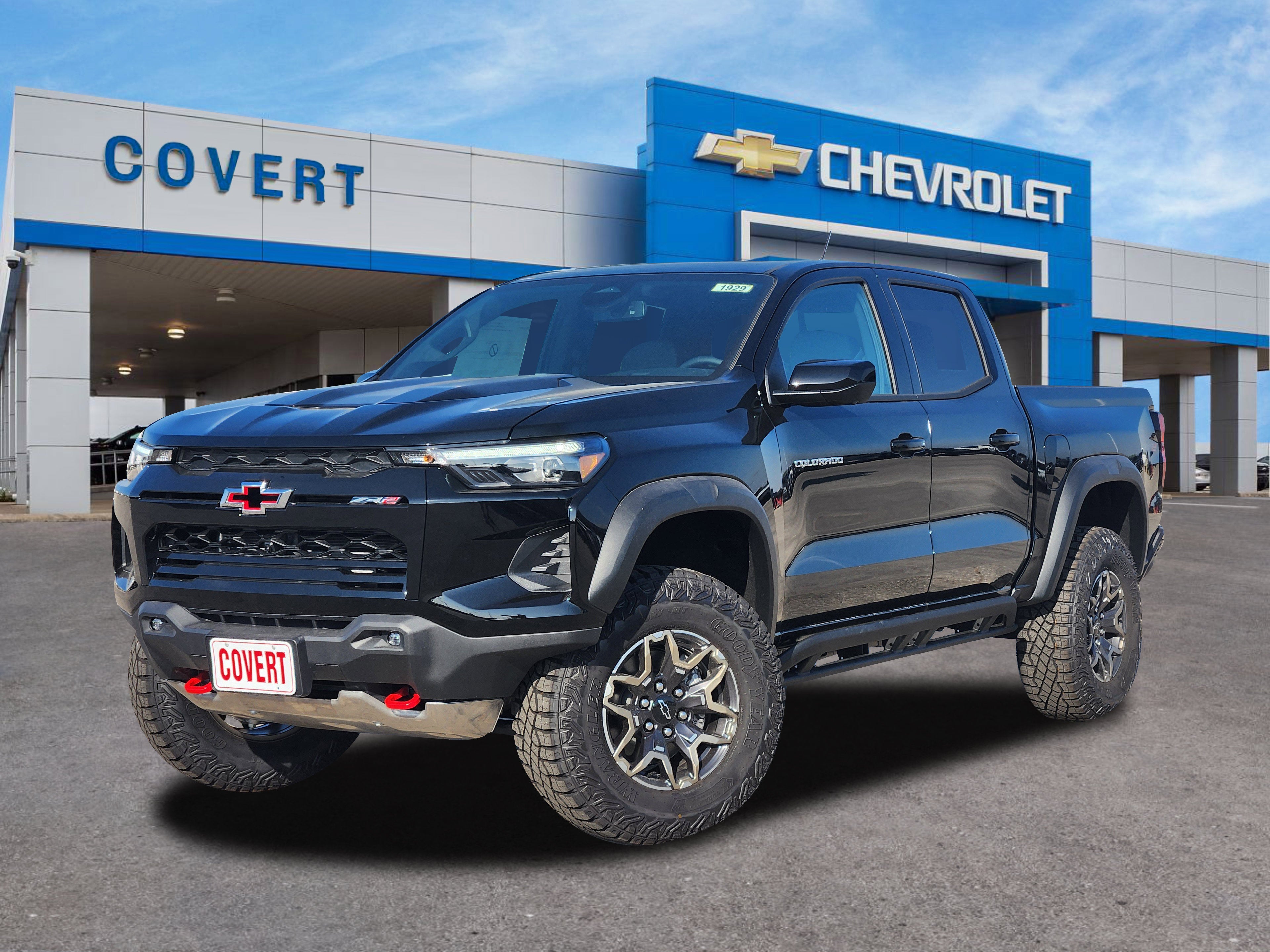 Black 2026 Chevrolet Colorado Pickup Truck Four-Wheel Drive Automatic