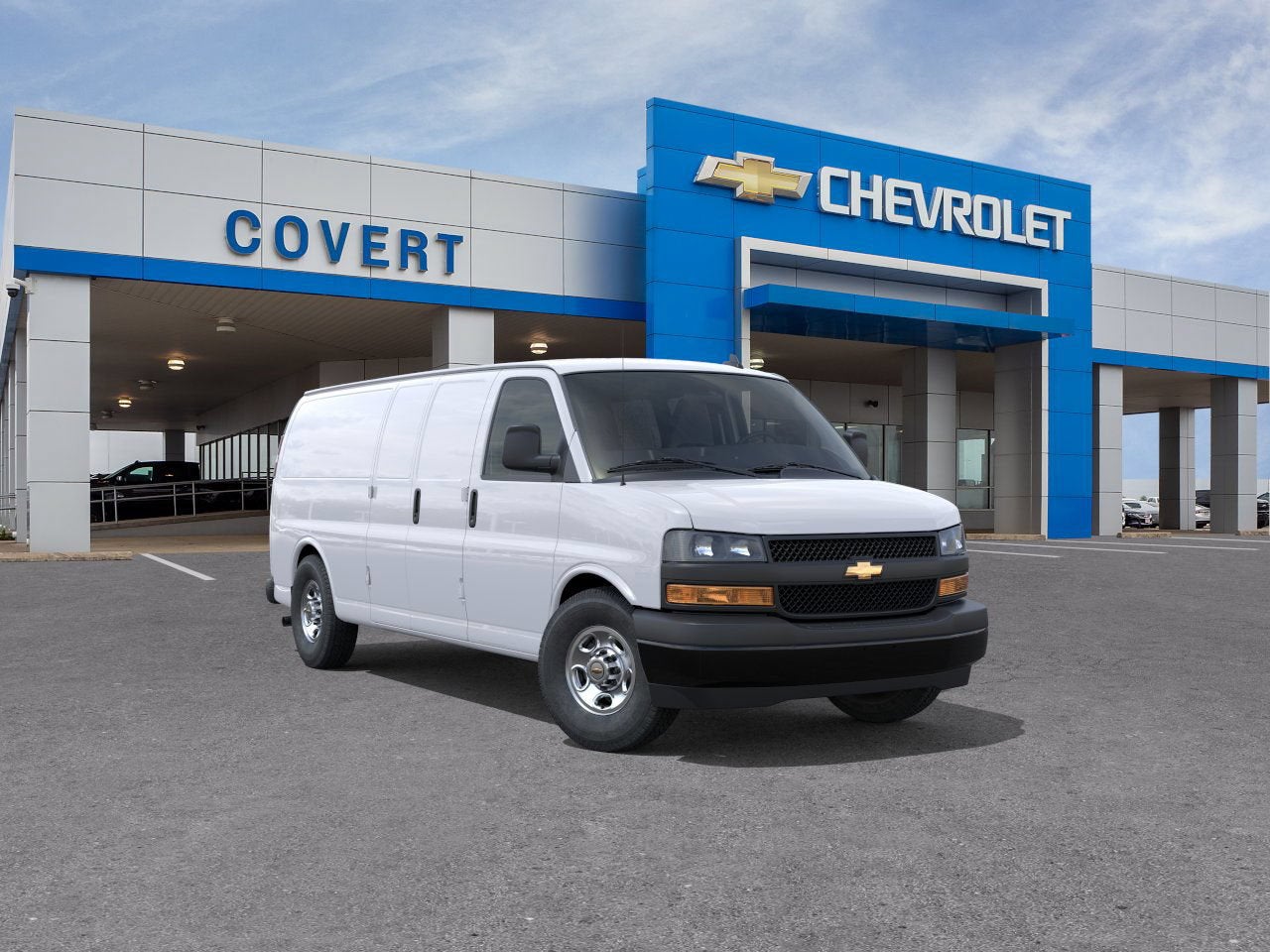 Summit White 2026 Chevrolet Express Cargo Van Rear-Wheel Drive Automatic