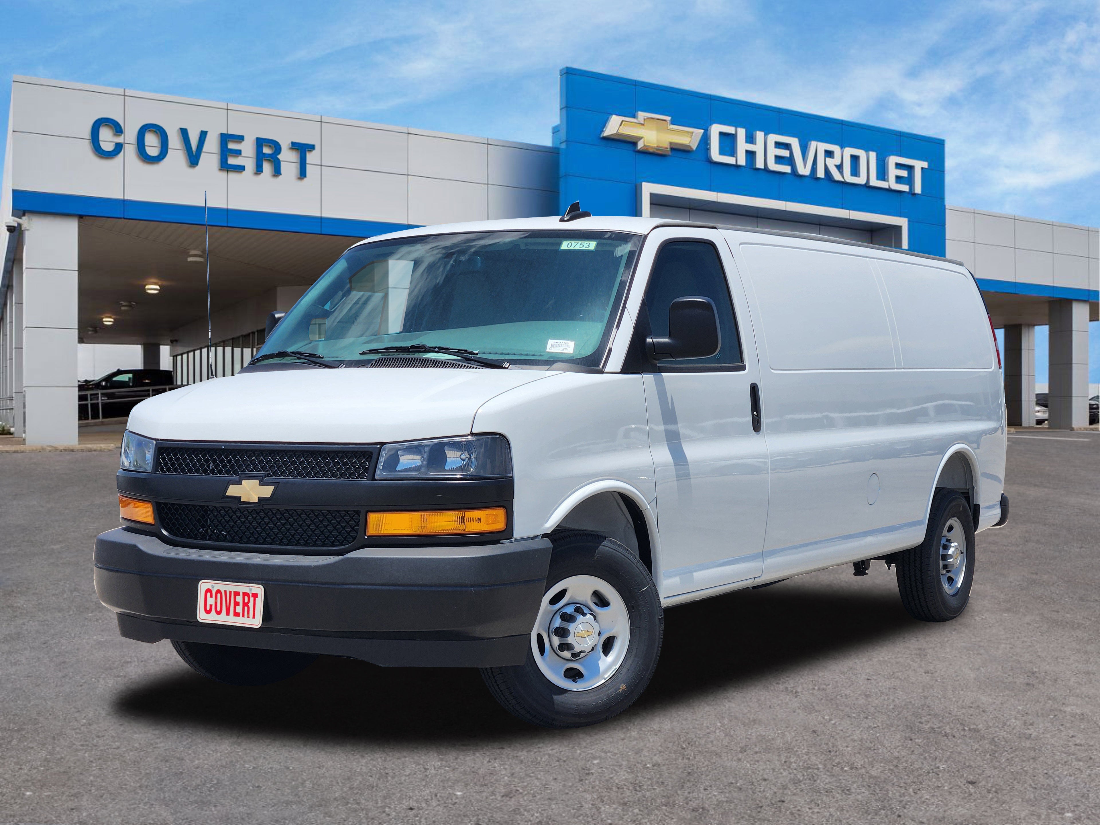 Summit White 2026 Chevrolet Express Cargo Van Rear-Wheel Drive Automatic