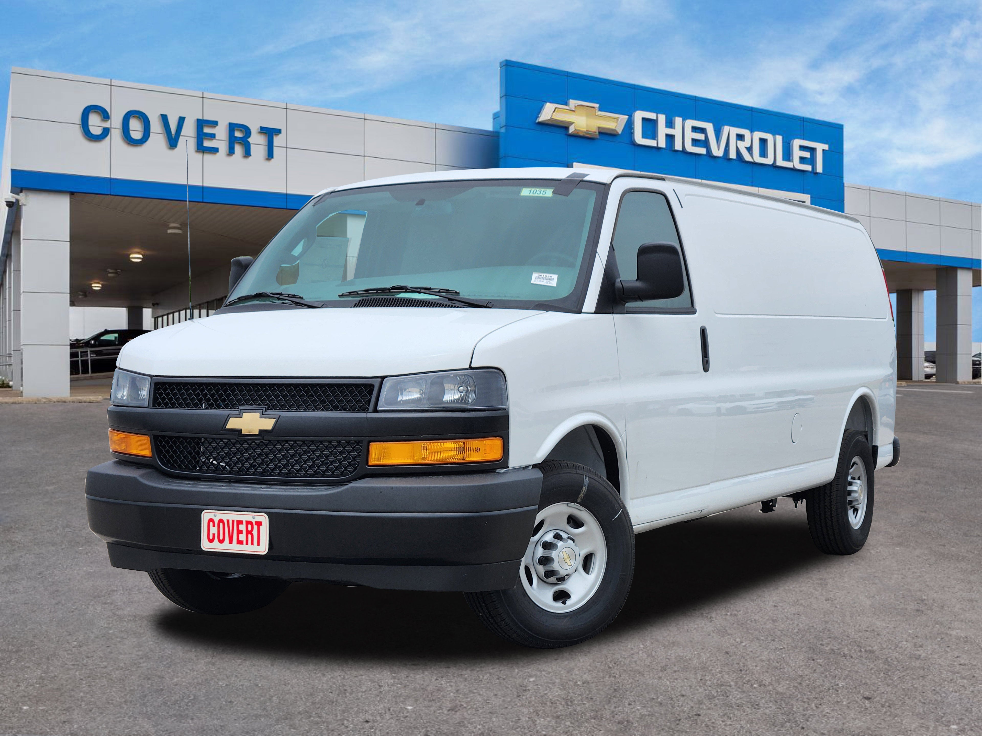 Summit White 2026 Chevrolet Express Cargo Van Rear-Wheel Drive Automatic