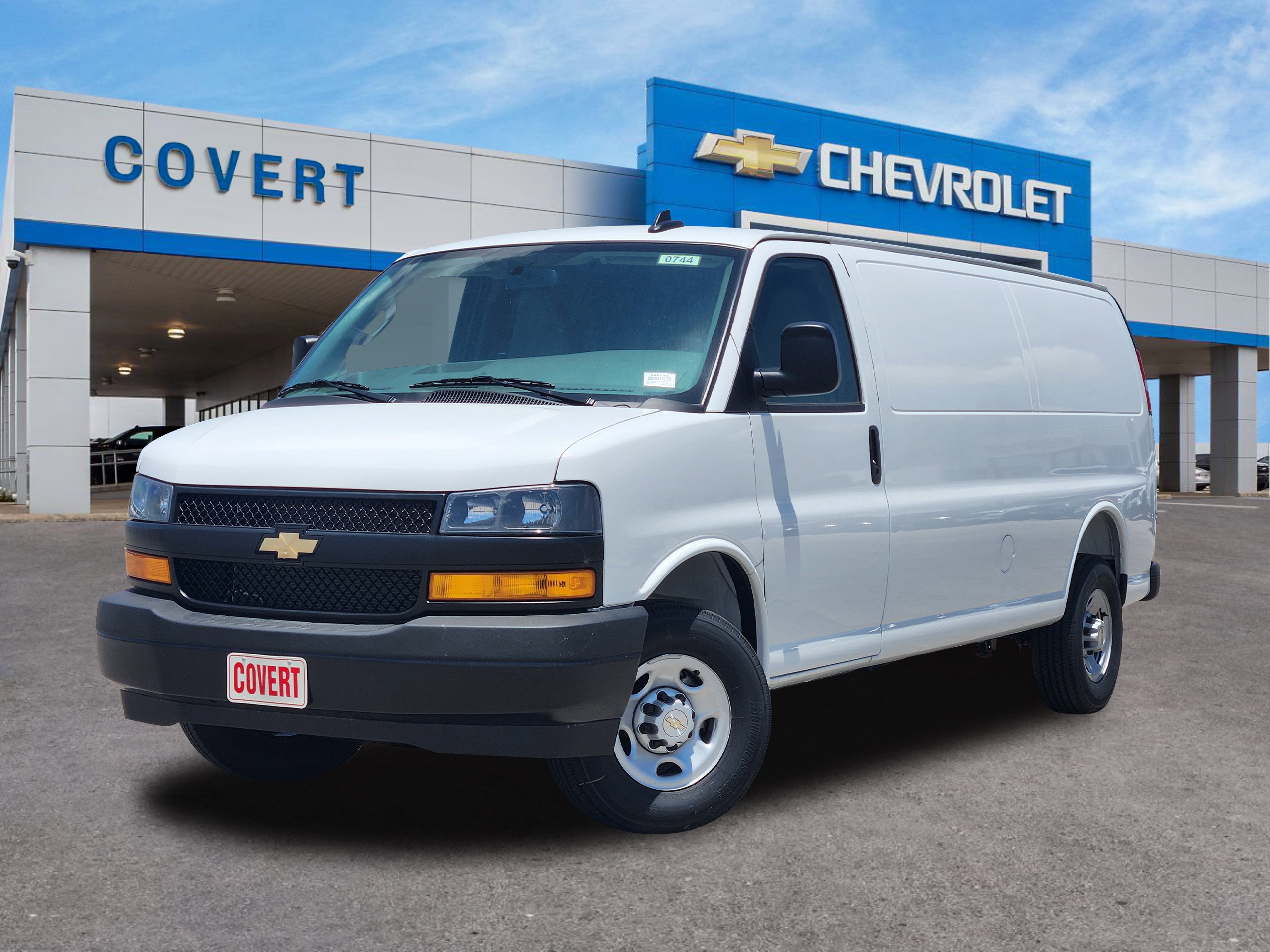 Summit White 2026 Chevrolet Express Cargo Van Rear-Wheel Drive Automatic