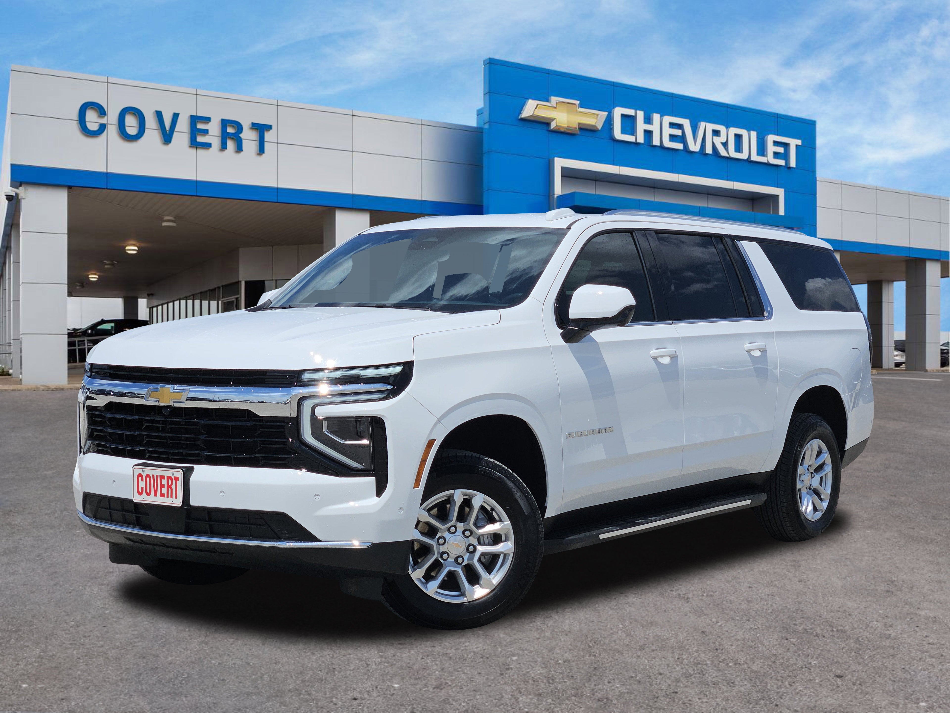 Summit White 2026 Chevrolet Suburban SUV / Crossover 4X2 Automatic