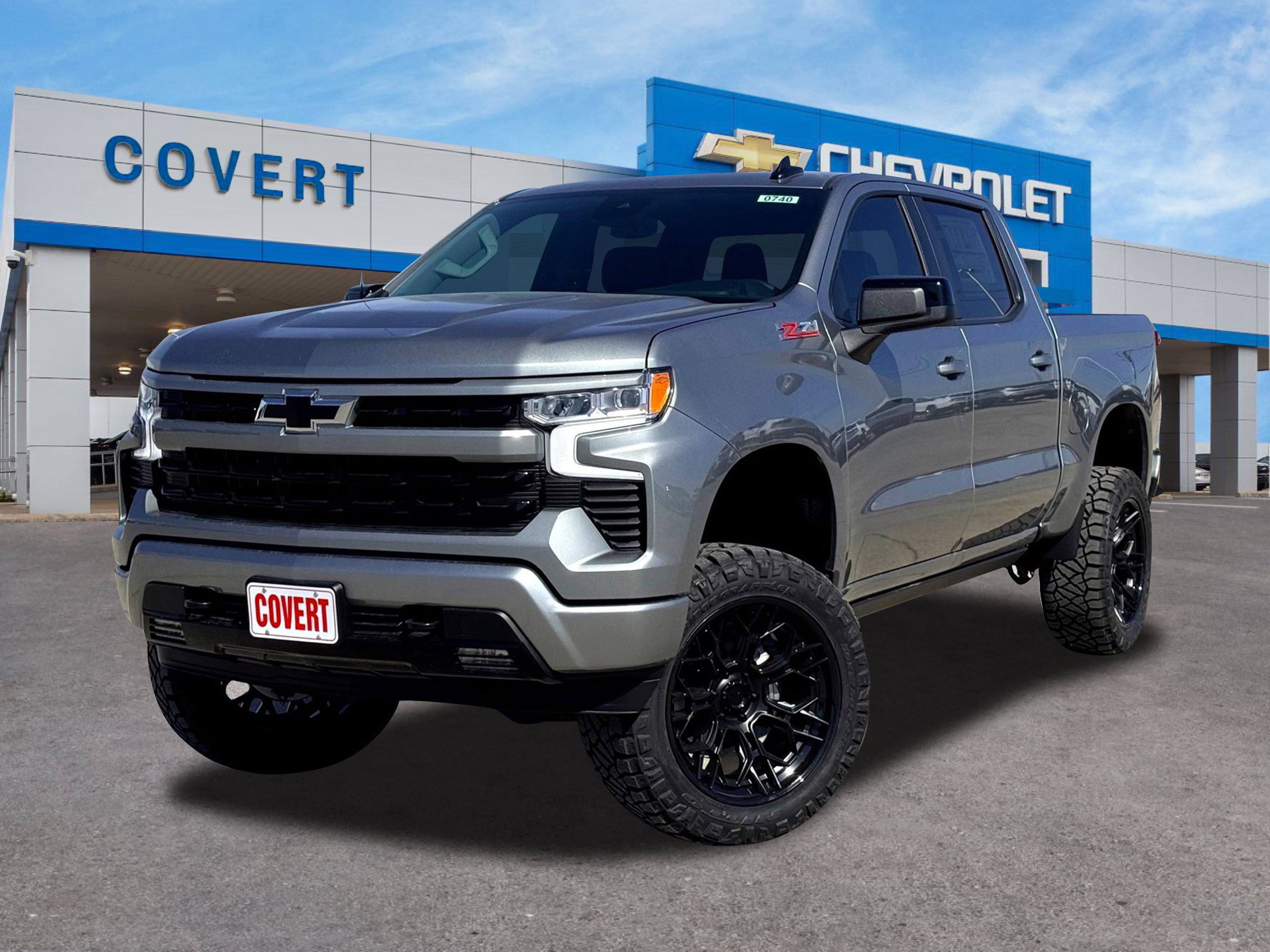 Sterling Gray Metallic 2026 Chevrolet Silverado 1500 Pickup Truck Four-Wheel Drive Automatic