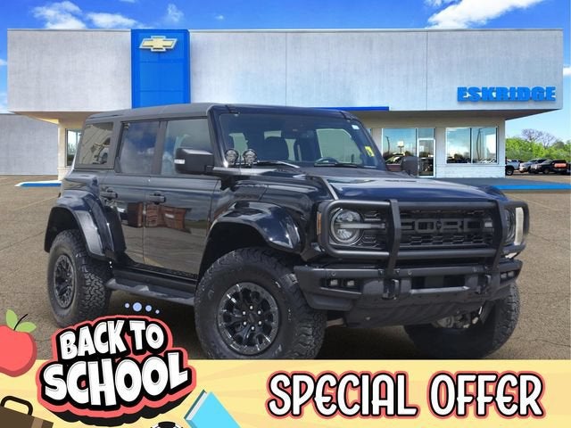 Shadow Black 2024 Ford Bronco Raptor SUV / Crossover Four-Wheel Drive Automatic