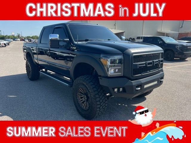 Black 2016 Ford F-250 Super Duty Pickup Truck Four-Wheel Drive Automatic