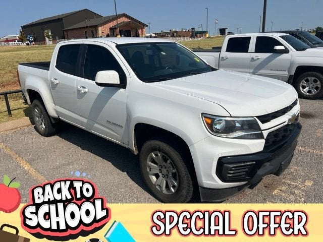 Summit White 2021 Chevrolet Colorado Pickup Truck 4X2 Automatic
