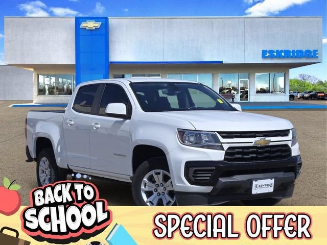 Summit White 2021 Chevrolet Colorado Pickup Truck 4X2 Automatic