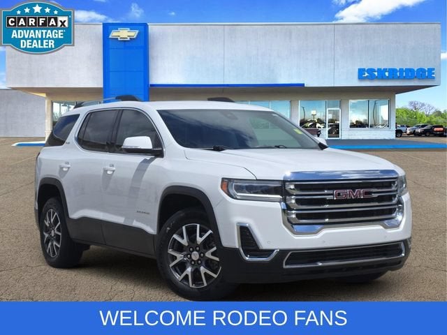 Summit White 2021 GMC Acadia SUV / Crossover Front-Wheel Drive Automatic
