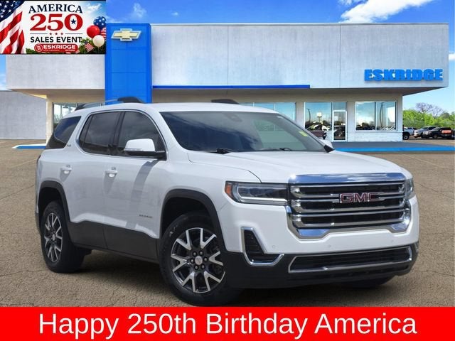 Summit White 2021 GMC Acadia SUV / Crossover Front-Wheel Drive Automatic