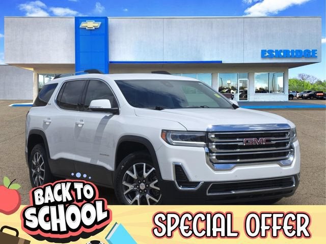 Summit White 2021 GMC Acadia SUV / Crossover Front-Wheel Drive Automatic