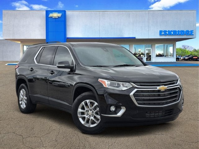 Mosaic Black Metallic 2021 Chevrolet Traverse SUV / Crossover Front-Wheel Drive Automatic
