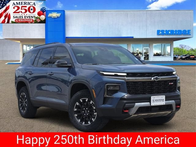 Lakeshore Blue Metallic 2026 Chevrolet Traverse SUV / Crossover Four-Wheel Drive Automatic