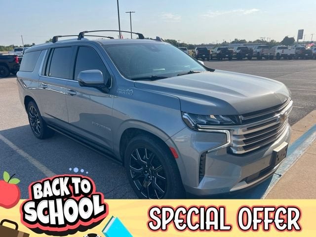 Sterling Gray Metallic 2023 Chevrolet Suburban SUV / Crossover Four-Wheel Drive Automatic