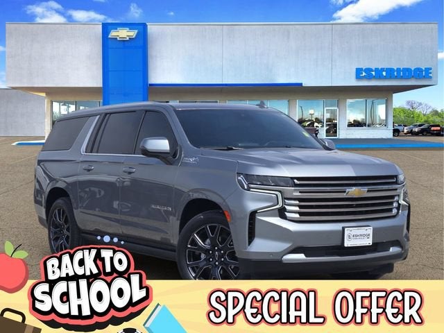 Sterling Gray Metallic 2023 Chevrolet Suburban SUV / Crossover Four-Wheel Drive Automatic